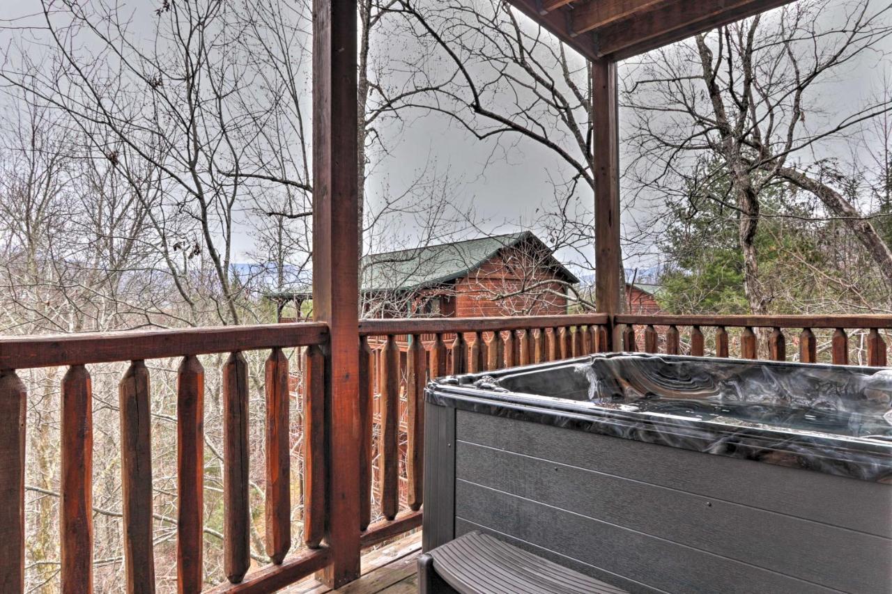 Cabin With Pool Access About 3 Mi To Downtown Gatlinburg Dış mekan fotoğraf